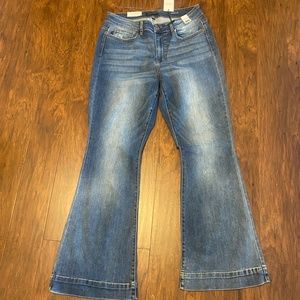 Judy Blue Women's Flare Jeans - Blue